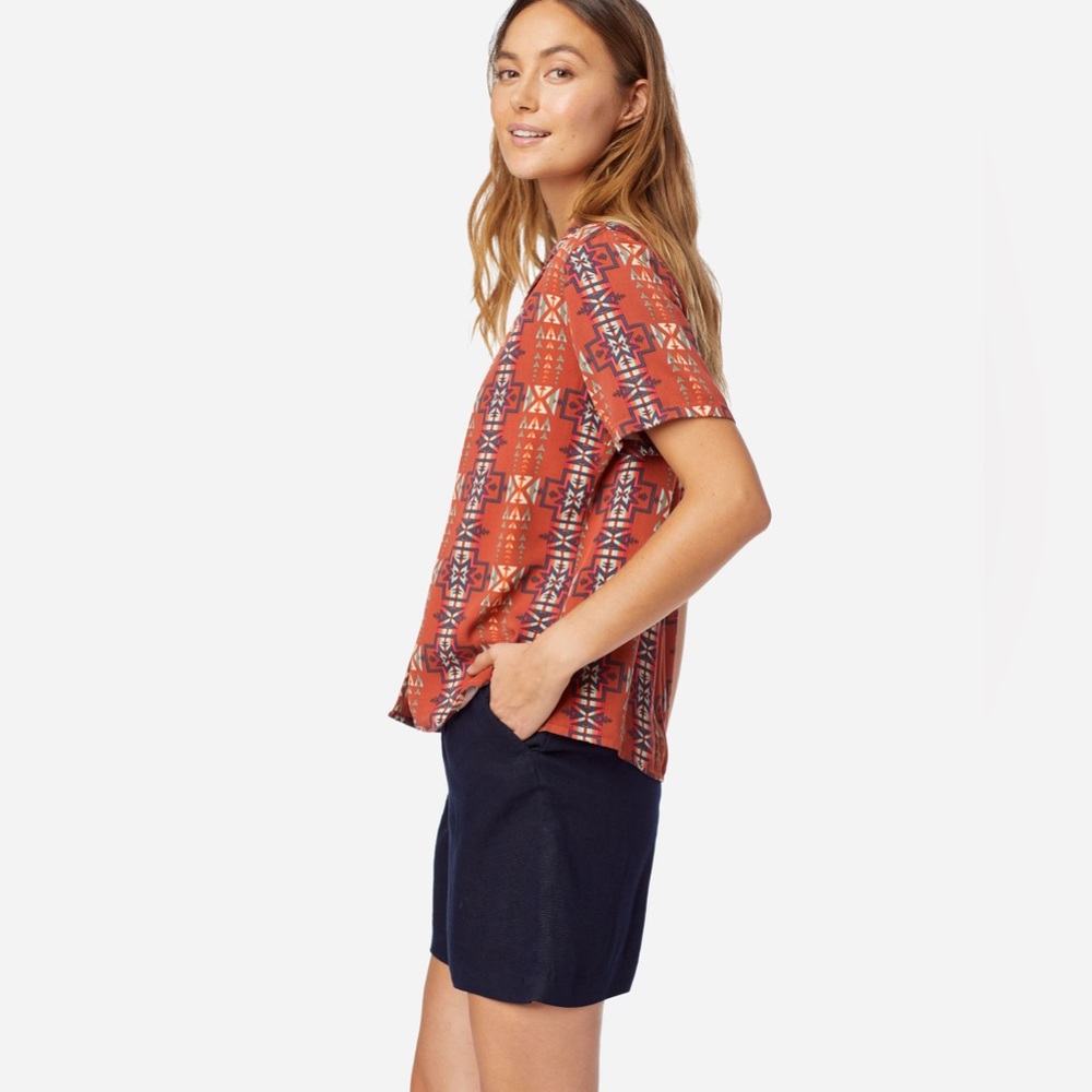 Pendleton Aztec Tribal Lightweight Burnt Orange B… - image 8